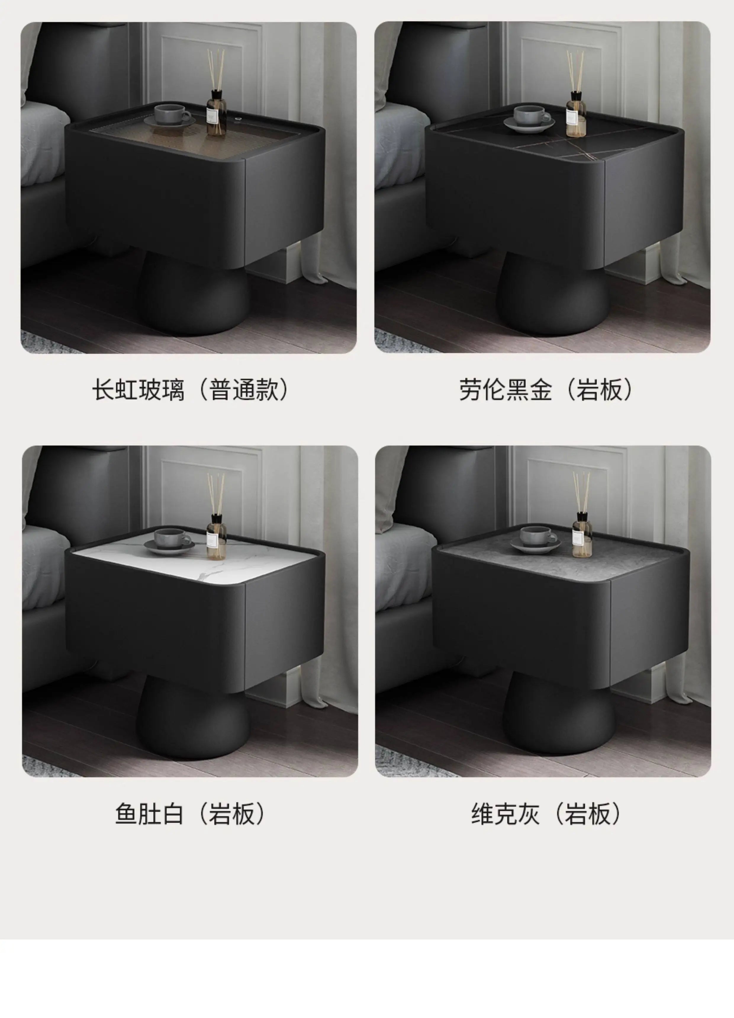 Space Saving Vintage Bedside Table Minimalist Luxury Glamour Nights Table Aesthetic Elegant Mesita De Noche Bedroom Furniture