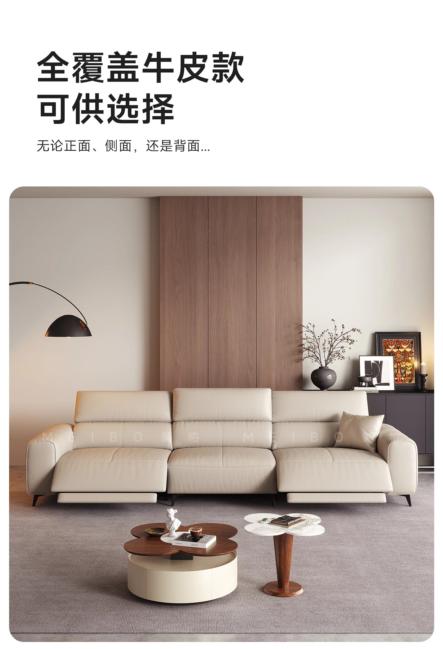 Italian Minimalism Puff Sofa Electric Multifunction Living Room Retractable Floor Sofa Recliner Home Furniture Sofa Cama FYRS