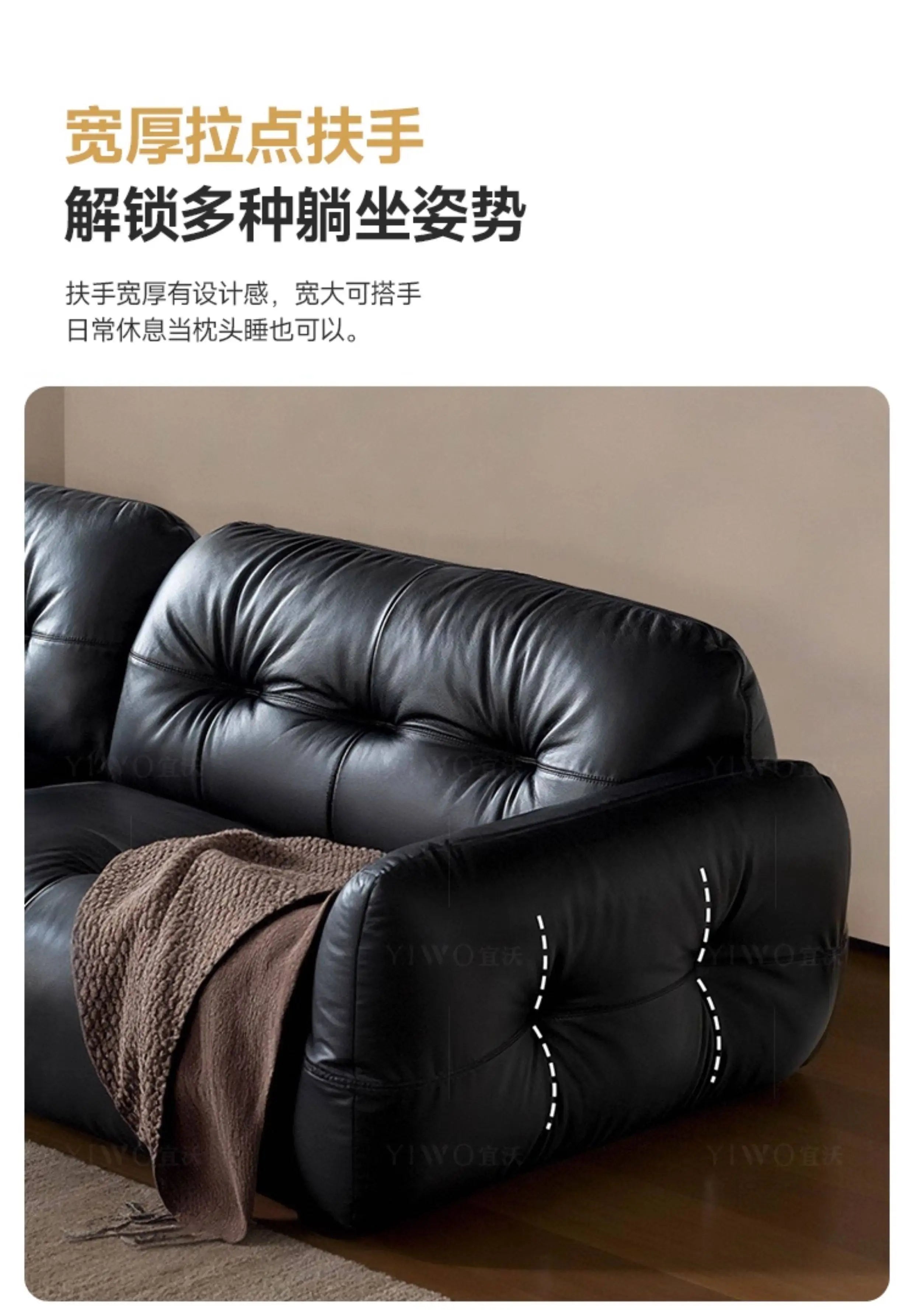 200 220 240 260 280 300 320 340 360 380 400 cm Luxury cowhide genuine leather sofa couch living room sofas Armchair furniture