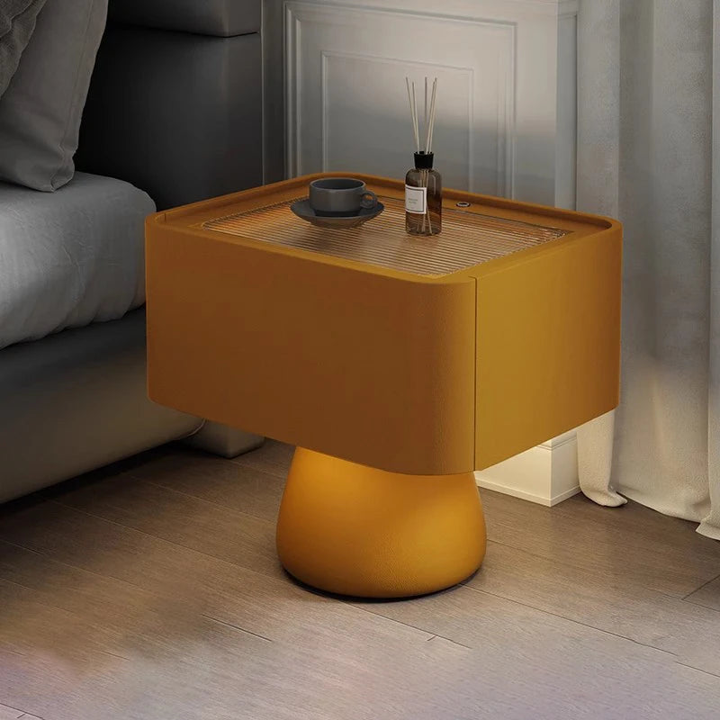 Space Saving Vintage Bedside Table Minimalist Luxury Glamour Nights Table Aesthetic Elegant Mesita De Noche Bedroom Furniture